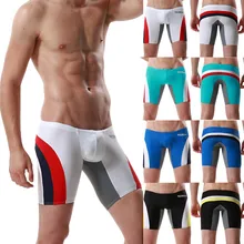 Мужская одежда для плавания длинные пляжные серфинга спортивные Сращенные плавки мужские обшитые мужские шорты Плавки для плавания ming badehose