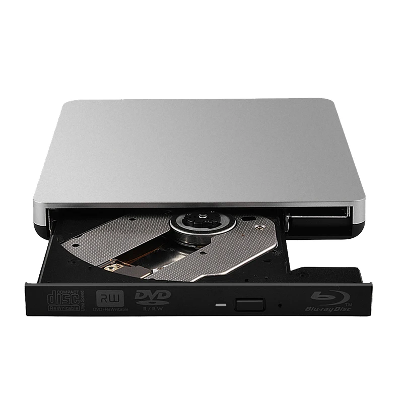 Внешний оптический привод Deepfox Bluray USB 3 0 Blu ray BD ROM CD/DVD RW|Оптические дисководы| |