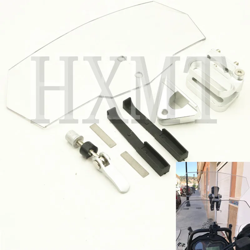 

Motorcycle windshield plus large windshield bracket components screen shield adjustment device for BMW S1000XR F800GS Universal