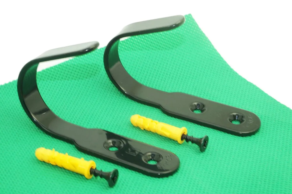 

1 PAIR (2 hooks) Gun rack hooks rifle hangers archery bow Wall Mount