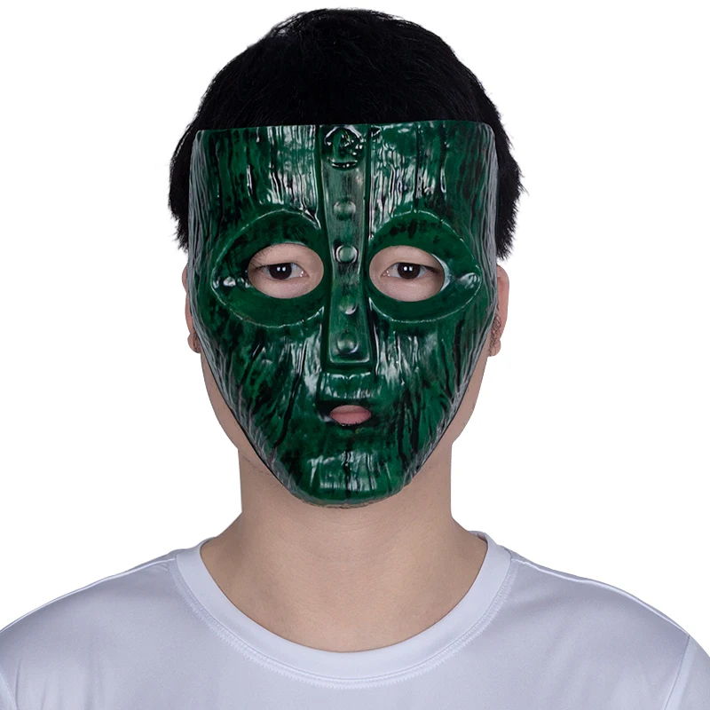 Маска Локи Джима Карри фильм «Маска» зеленый костюм маскарадный костюм Хэллоуин реквизит