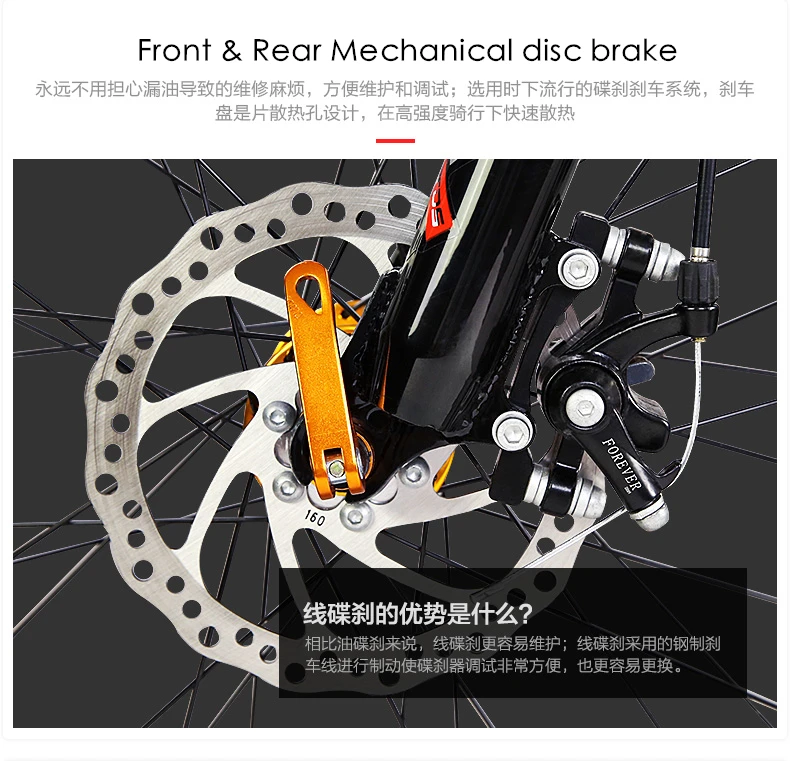 Sale New Brand Aluminum alloy frame 27 speed disc brake one piece wheel mountain bike outdoor downhill bicicleta MTB Quality bicycle 21