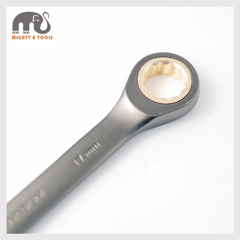 X steel 25 шт. CR V Ratcheting Ratchet комбинированное кольцо открытый гаечный ключ набор (6 32