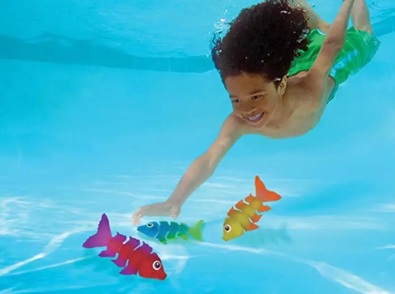 wonderful  3 Pcs/Pack Water Toys Throwing Toy Swimming Pool Diving Game Summer Torpedoes Bandits Children Unde