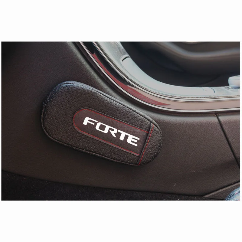 

High Quality Leather Leg Cushion Knee Pad Car Door arm pad Interior Car Accessories For Kia Forte