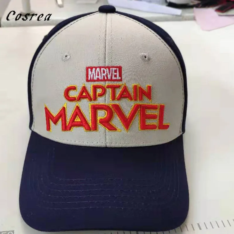 Косплей шляпа для девочек Carol Danvers Кепка s Мужская бейсболка Дэдпул мальчиков