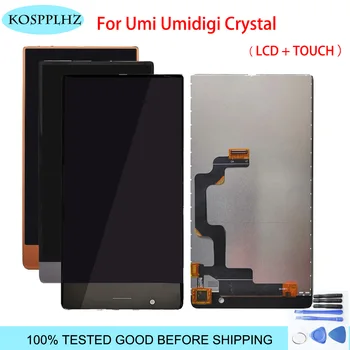 

5.5 inch For Umidigi umi crystal LCD Display+Touch Screen Digitizer LCD Screen Glass Panel Assembly +tools