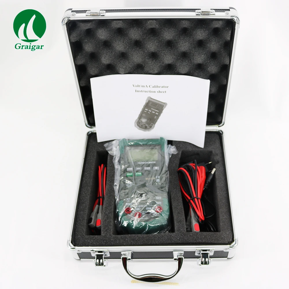 

MS7218 Digital Precision Volt mA Process Calibrator Resolution:0.001 mA