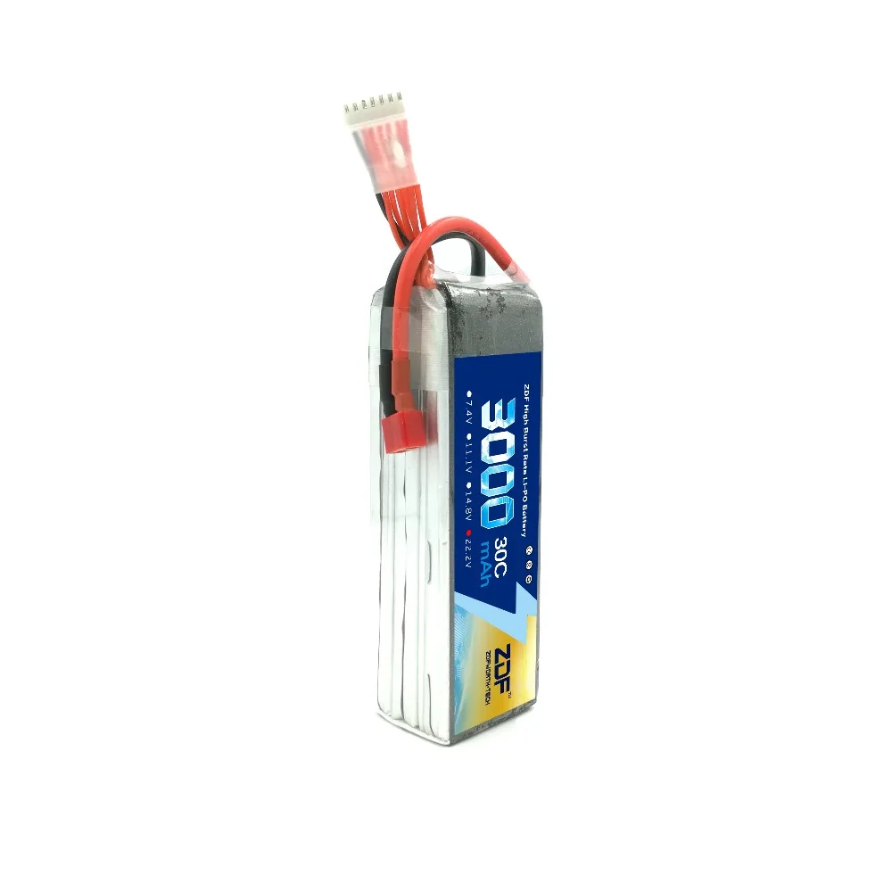 ZDF Lipo батарея 6S 22 2 V 3000mAh 35C вертолет T Deans XT60 XT90 EC5 TRX для Hubsan H501s FPV Самолет Дрон лодка