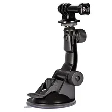 Go pro Car Suction Cup Mount Holder Tripod Mount Adapter For Gopro Hero 4 3+ 3 sjcam sj4000 aluminum for xiaomi yi Accessories