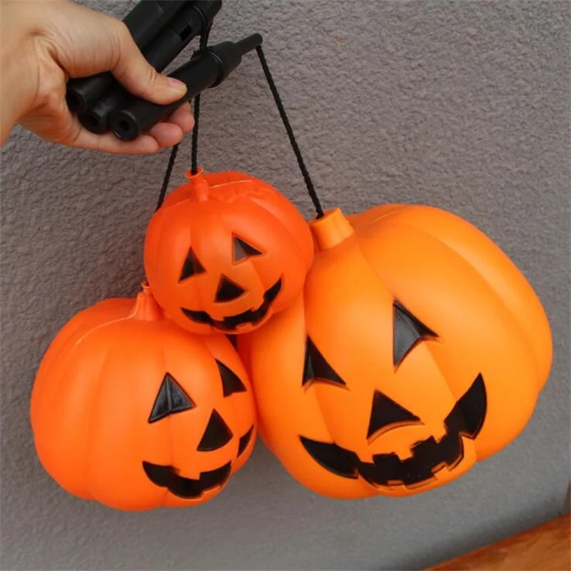 Halloween Unique Light Up Flash Toys For Children Pumpkin Led