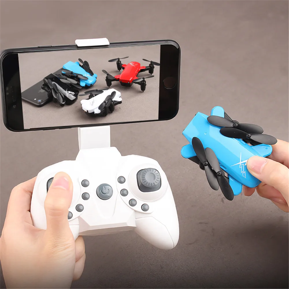 

Mini Rc Drone Foldable Rc Quadcopter drone Camera RC Helicopter no cam/with HD camera Remote Control Toy Aircraft for Kids Child