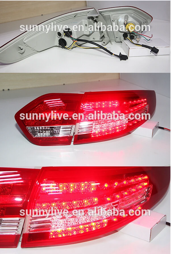 Для Renault Fluence светодиодный задний светильник 2011-2013 год Красный Белый Цвет WH