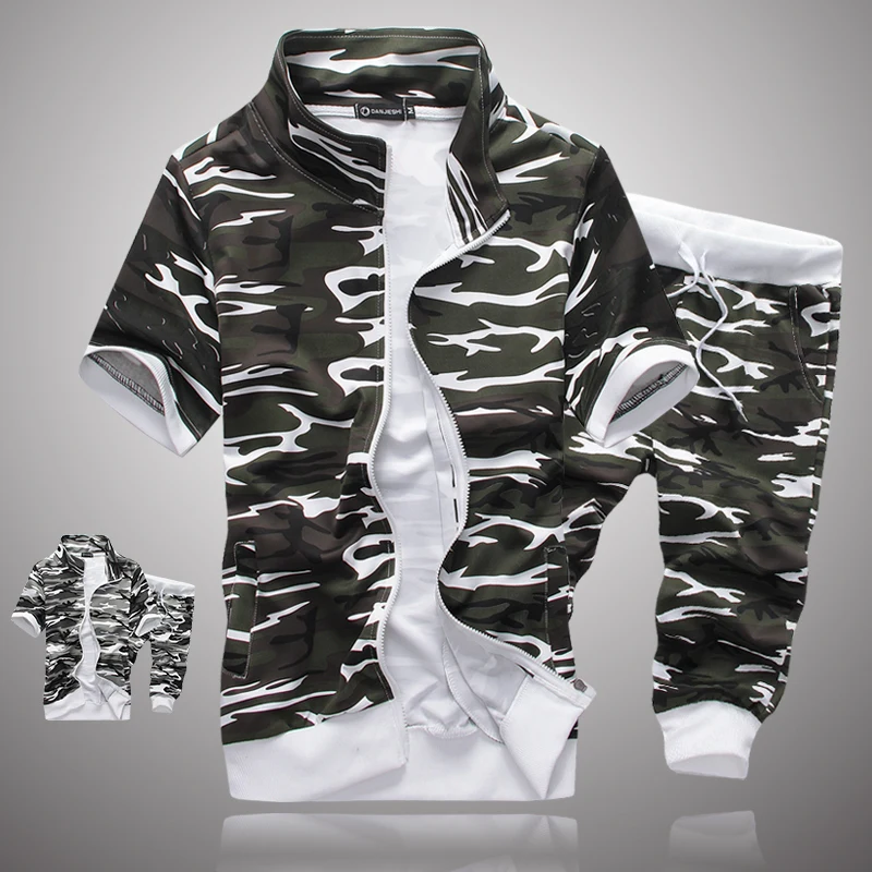 camo tracksuit men