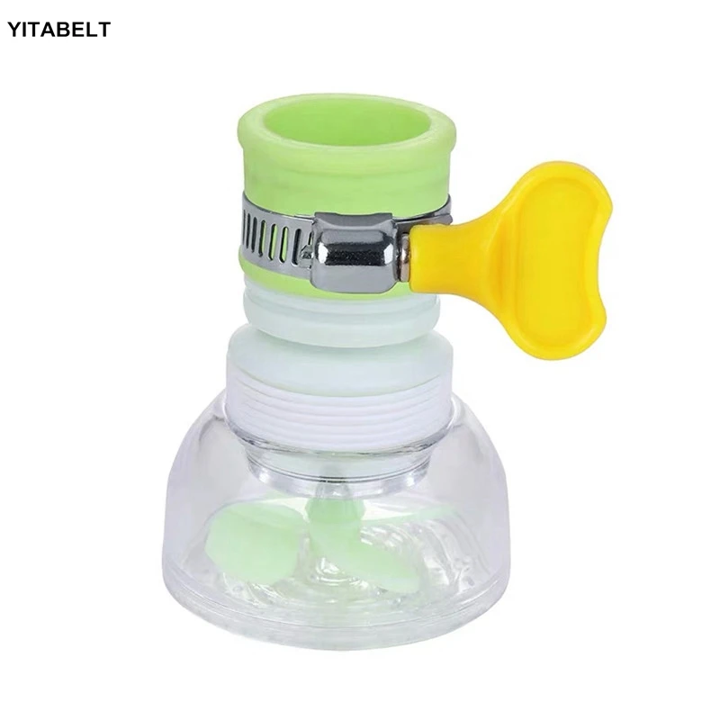

Home Faucet Water Saving Device Splash Proof Extension Shower Head Adjustable Extended 360 Flexible Blister Nozzle Water Filter