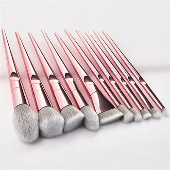 

10 pcs/Set Elegant Rose Gold/Diamond Unicorn Makeup Brushes Elegant Women Beauty Makeup Cosmetic Tools For women Beauty Make up