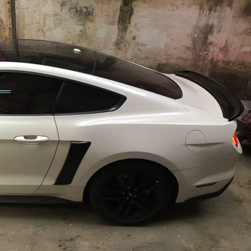 Для Ford Mustang 2015 2016 2017 Высокое качество ABS спойлер черный или белый основной задний