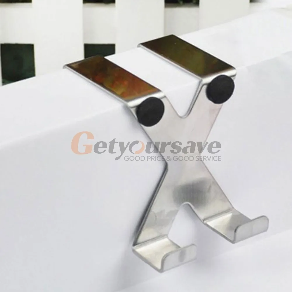 

Home Stainless Steel Daily Free Nail Back Door X-type Hook Cabinet Hanger