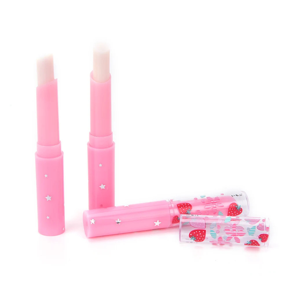 Lip balm Makeup Tools Sweet Strawberry Lips Magic Temperature Changing