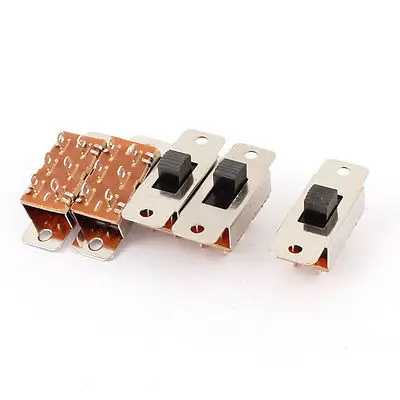 5 шт. PCB DIY DPDT 3-позиционный мини-переключатель переменного тока 250 в 3 А 125 6 |
