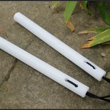 Бандаж ли резиновые нунчаки Боевые искусства продукты черный/белый боевые искусства Оборудование нунчаки для обучения