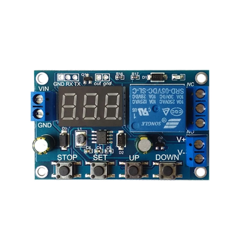 

18650 Lithium Battery Charger Board with Over Charge Discharge Protection 6-40V Integrated Circuits