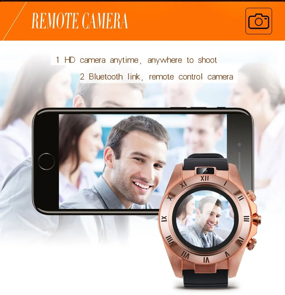 Новая мода S5 горячая распродажа наручные часы Bluetooth умные часы Спорт Шагомер с SIM Камера Smartwatch Android смартфон pk E6