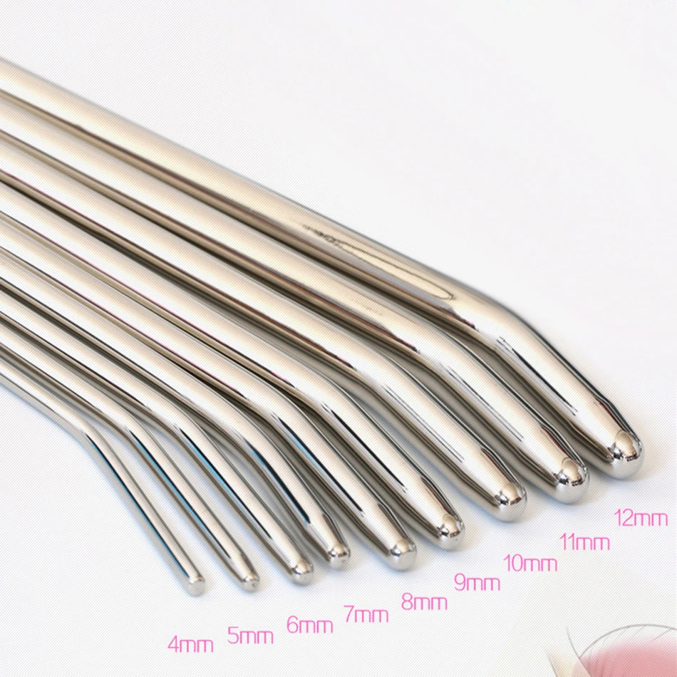 

H185 Smooth Head Stainless Steel Catheters Urethral Dilators Urethral sound Sounding Penis Plug Stretching Sounds Male Sex Toys