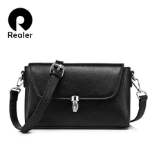 REALER женская сумка через плечо из искусственной кожи, маленькая сумочка кросс-боди для женщин, модная сумочка для девочек подростков