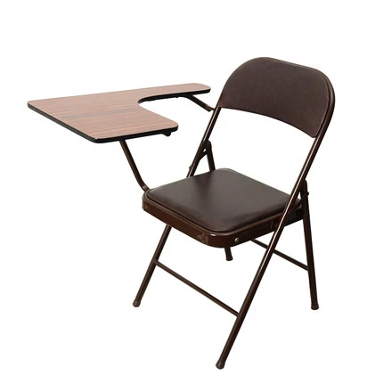 Высококачественный складной офисный стул, портативное офисное собрание, стул для Конференции с доской для письма, стабильное домашнее компьютерное кресло - Цвет: Coffee