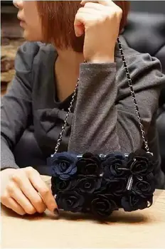 

3D Rose Flower Leather Handbag Card Flip Wallet Case Cover For Samsung galaxy S3 4 5 6,S6edge,S6edgeplus, S7,S7edge,note 2 3 4 5