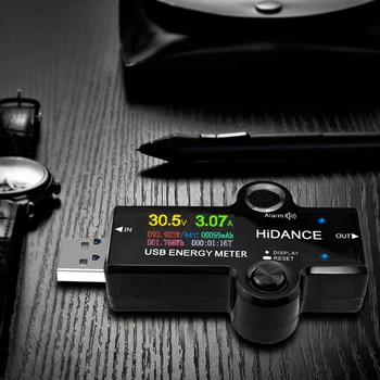 

USB 3.0 Color usb tester Bluetooth for phone app Voltmeter ammeter voltage current meter battery charge measure cable resistance