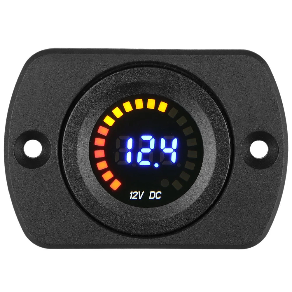 

Voltmeter Replacement Tool LED Panel Digital Meter Display Voltage Voltmeter Car Motorcycle Multifunctional #724