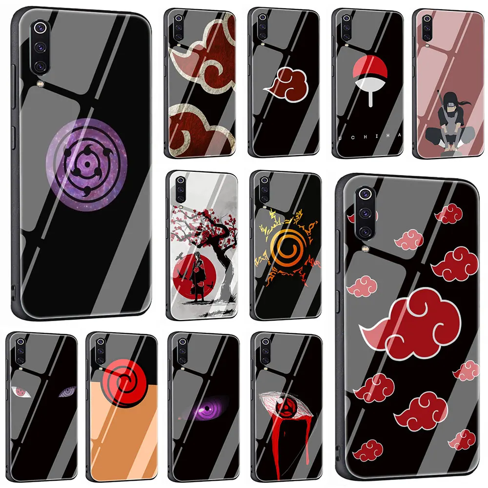 

Anime Naruto Tempered Glass Cover Case for Xiaomi 8 Lite A1 A2 9 Redmi Note 5 6 7 Pro 6A 4X F1