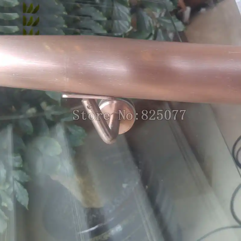 Brand New 8pcs 60 60mm Brushed Stainless Steel Handrail Guard Rail