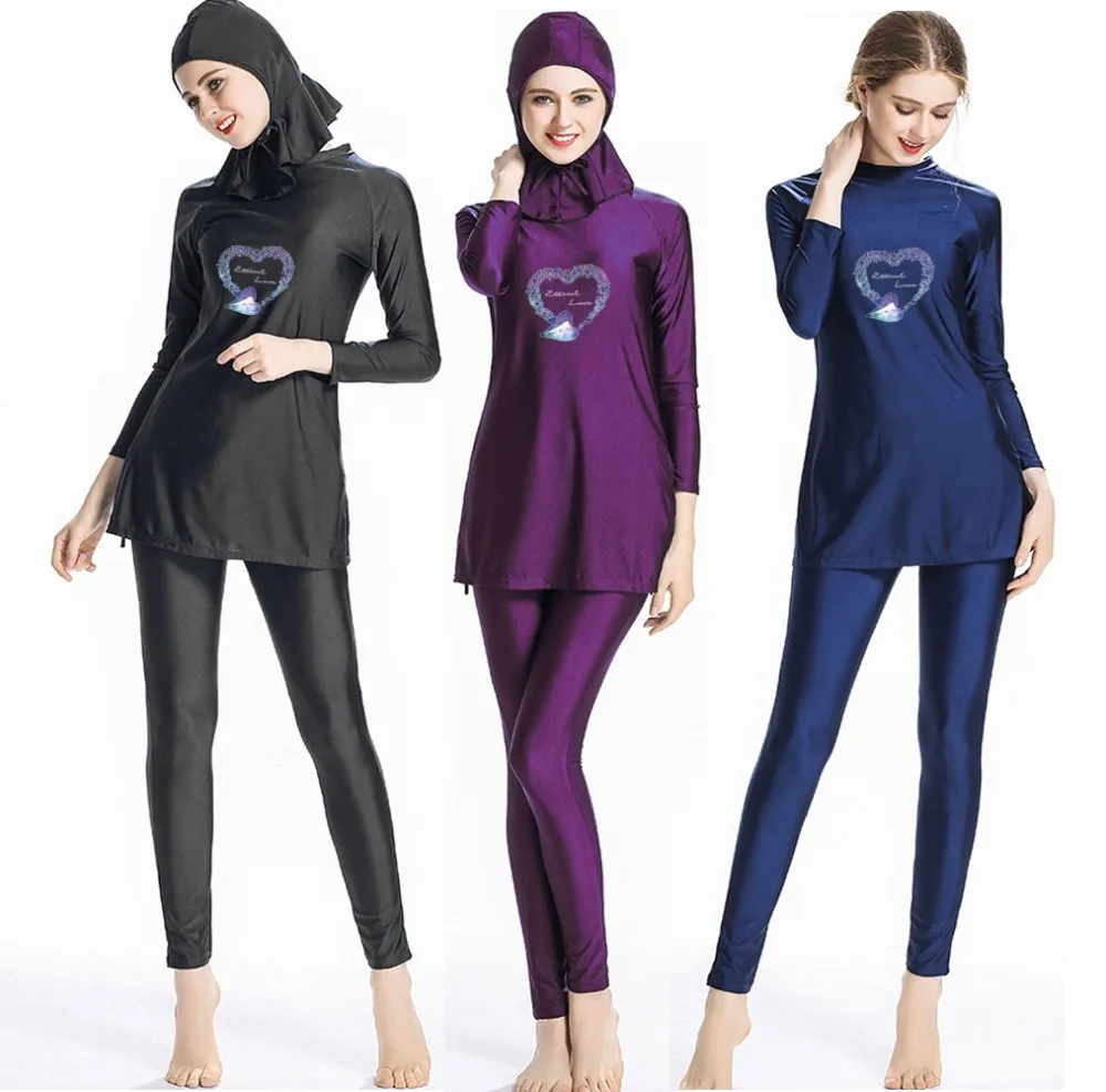 ladies full coverage swimwear
