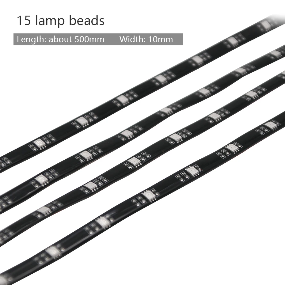 USB RGB 5050 Waterproof Led Strip Lights For TV Back Light LED Light Ribbon Tape For Computer LED Strip Light DC 5V Backlight    (3)