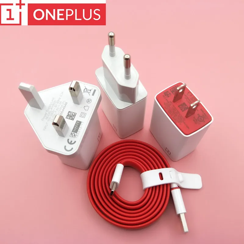 Original Oneplus 5V2A wall fast charger adapter+ one plus type c data