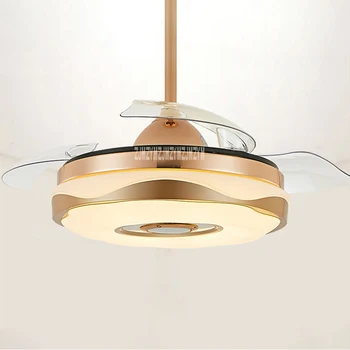 

HJ-X2021 Bluetooth Musical Light 5-Gear Speed Adjustable Led Music Ceiling Light Wireless Control Invisible Fan Light 110V/220V