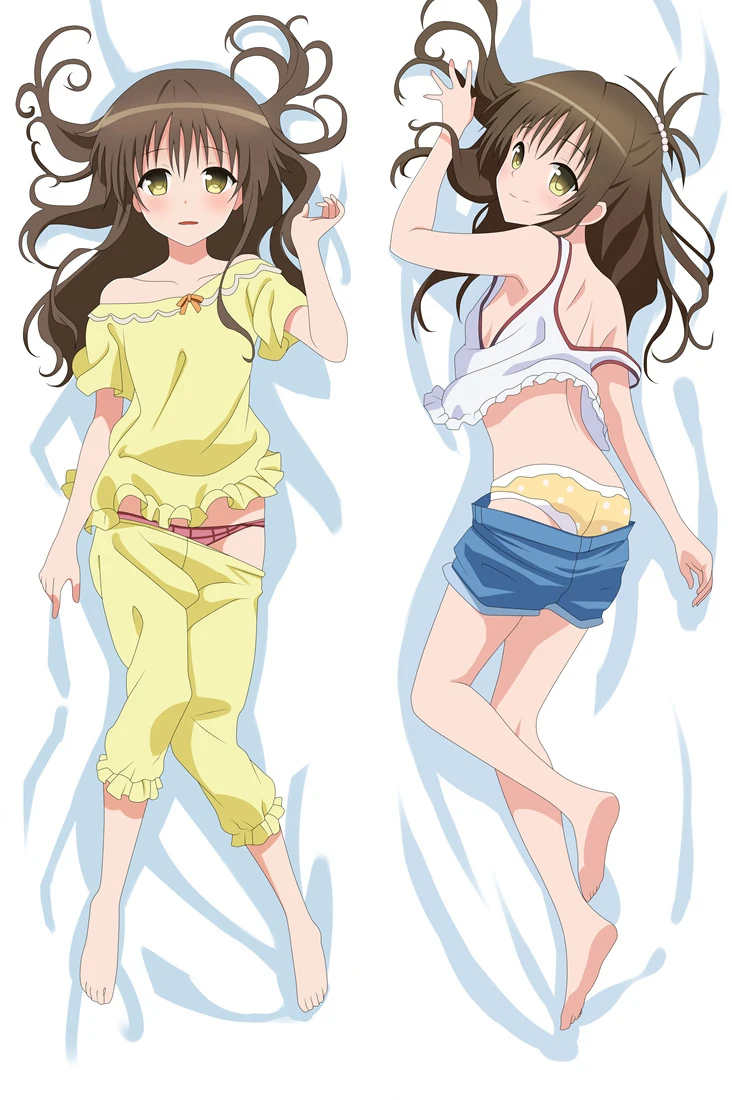Аниме Love Ru персонажи сексуальная девушка LALA Микан Юки ЕВА Kotegawa Yui Dakimakura наволочка