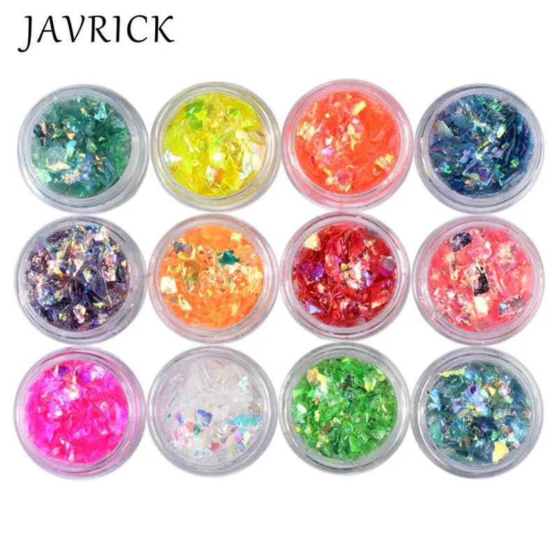 

Manicure Shell Cellophane Colorful Candy Aurora Papers Hard Epoxy Filling Nail Polish Adhesive Decorative Dotted Hands Nails