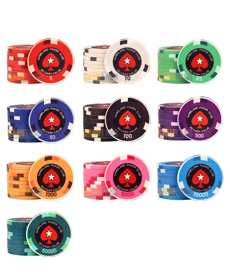 poker chips  (10)