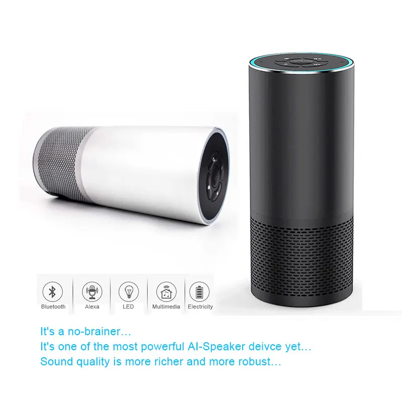  Link-Face AI Speaker Wireless Bluetooth Speaker Wifi Smart Speaker Music Player Alexa Speaker Voice - 32394691023