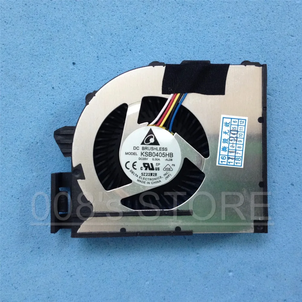 New Notebook Cooling Cooler Fan For Lenovo ThinkPad E420 E520 E425 E525 By DELTA KSB0405HB DC 5V