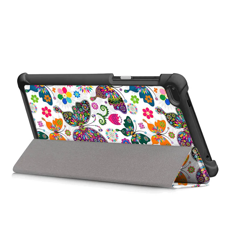 Модный чехол с принтом для Lenovo Tab 4 7 ТБ 7504F/N/X складной откидной Чехол tab 7504F 7504N 7504X