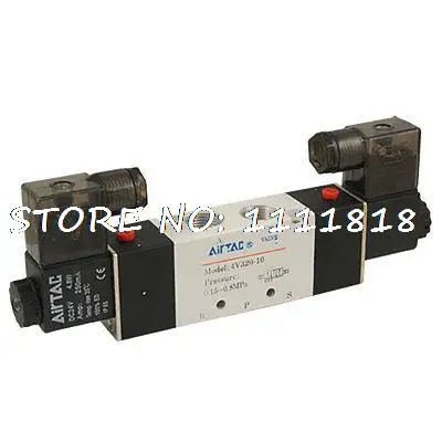 

Air Control DC 24V 4V320-10 3/8" PT Inlet Solenoid Valve