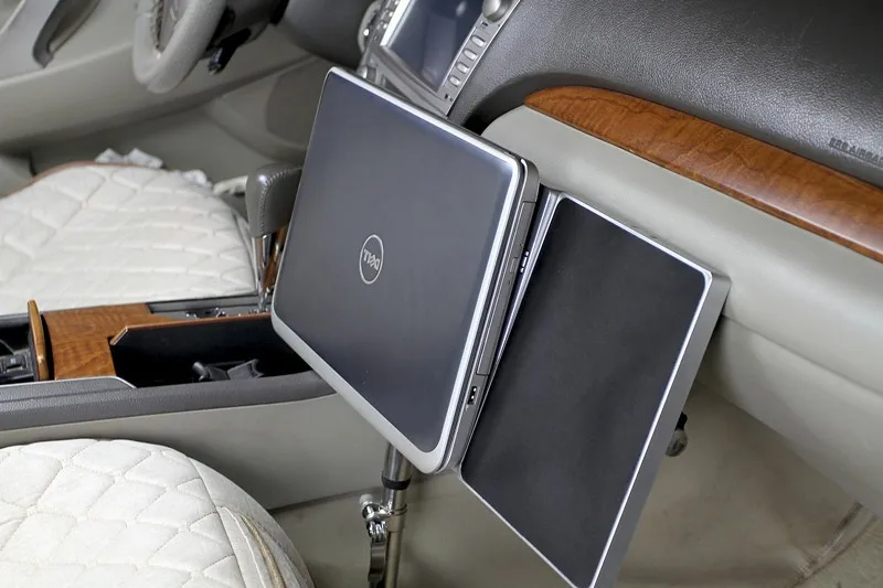 Full Motion 360 Degree Rotation Car Laptop Desk Notebook Holder