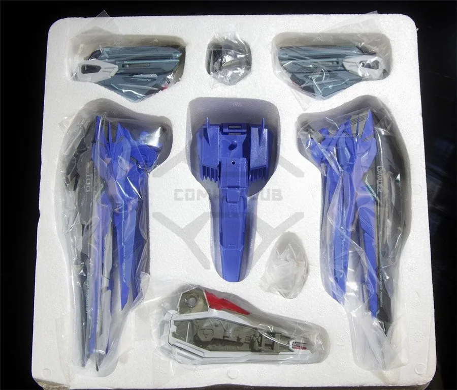 COMIC CLUB WUMING Model MOKAI MB Metal Build Gundam Freedom Action Figure with Light Base - In Stock image 3