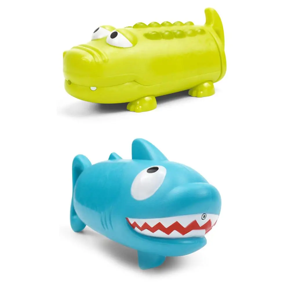 Детские насосные водяные пушки игрушка крокодил, Акула Форма Летний пляж открытый для игр в бассейне водяные игрушки в наличии
