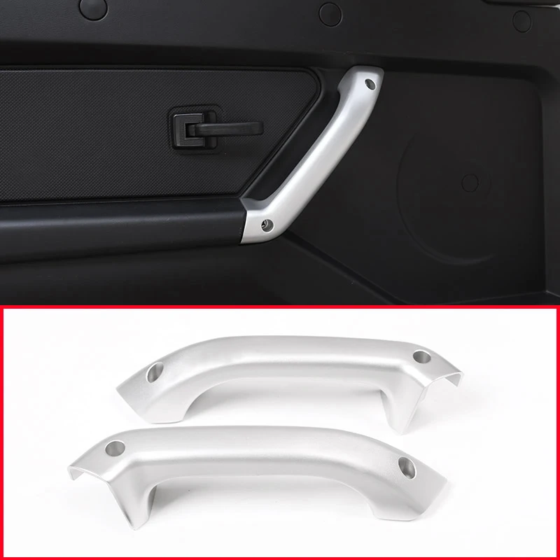 

2Pcs Alloy Car Interior Door Handle Trim For Lada Niva Accessories